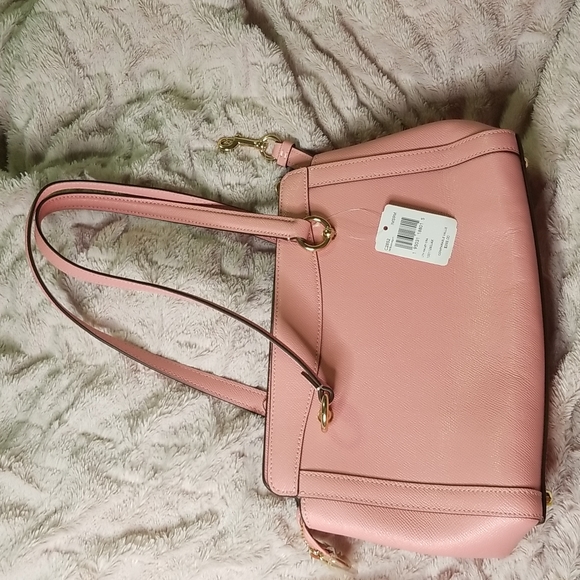 New Coach Pink Kailey Carryall Shoulder Bag - Picture 2 of 12